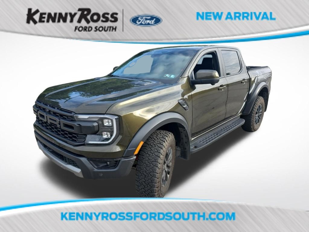 Green Metallic 2026 Ford Ranger Pickup Truck Four-Wheel Drive Automatic