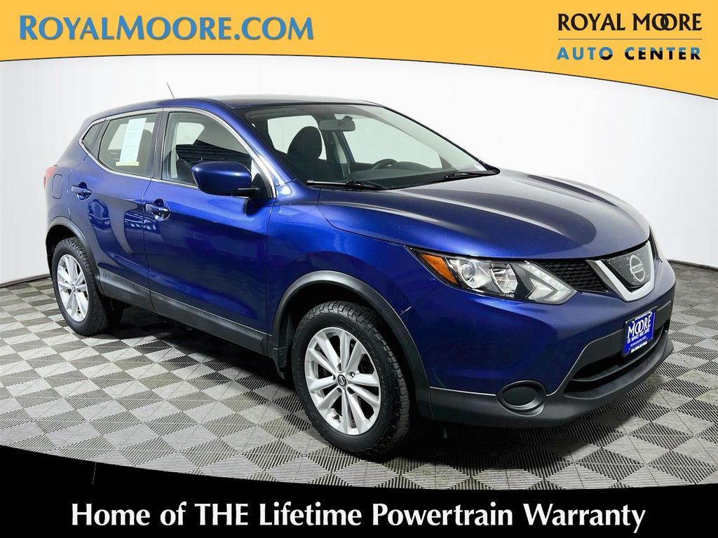 Caspian Blue Metallic 2019 Nissan Rogue Sport SUV / Crossover Front-Wheel Drive Continuously Variable Transmission