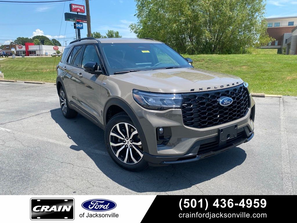 Gray 2026 Ford Explorer SUV / Crossover All-Wheel Drive Automatic