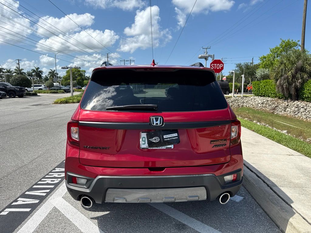 Used 2023 Radiant Red Metallic II Honda TrailSport image 4