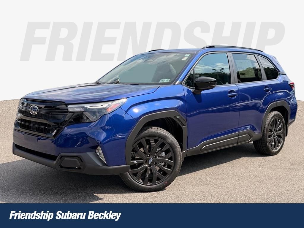 Sapphire Blue 2026 Subaru Forester SUV / Crossover All-Wheel Drive Continuously Variable Transmission