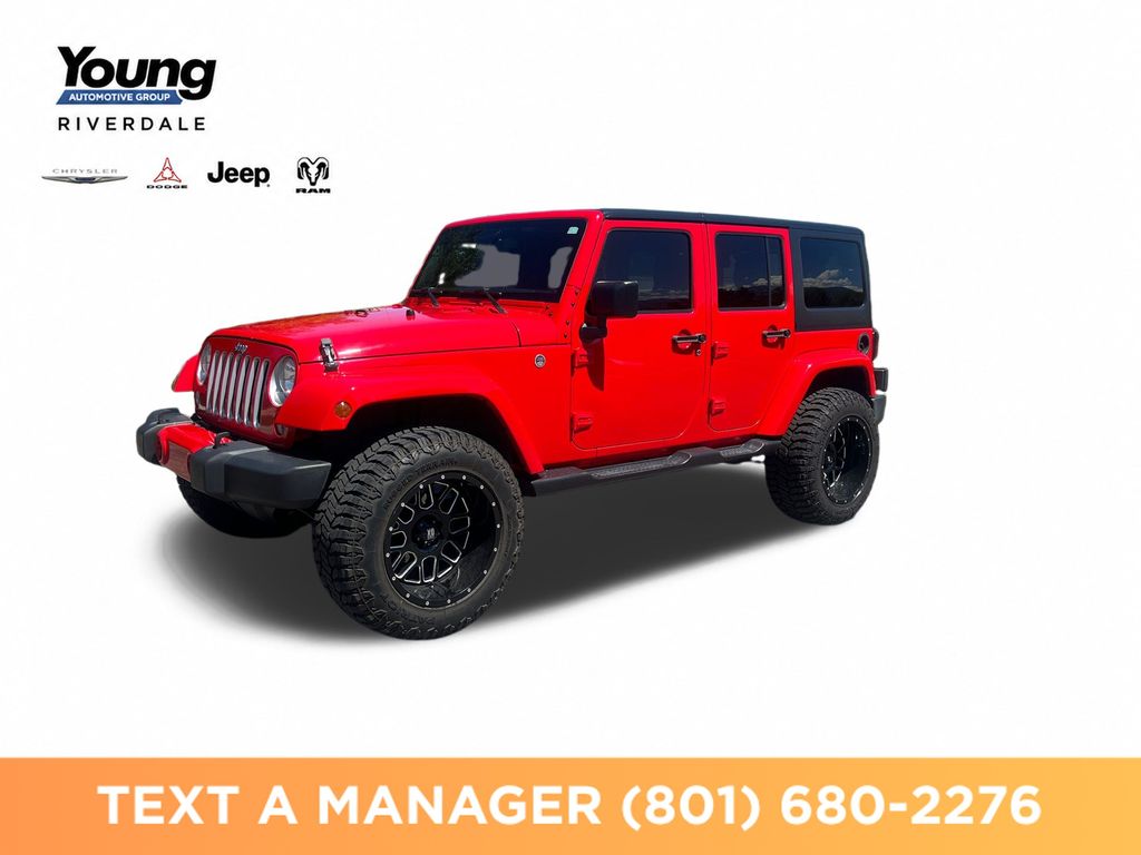 Red 2016 Jeep Wrangler SUV / Crossover Four-Wheel Drive 5-Speed Automatic