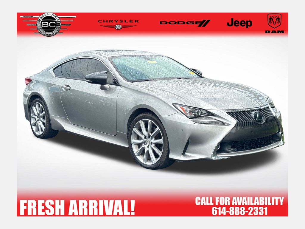 Silver 2015 Lexus RC Coupe All-Wheel Drive 6-Speed Automatic