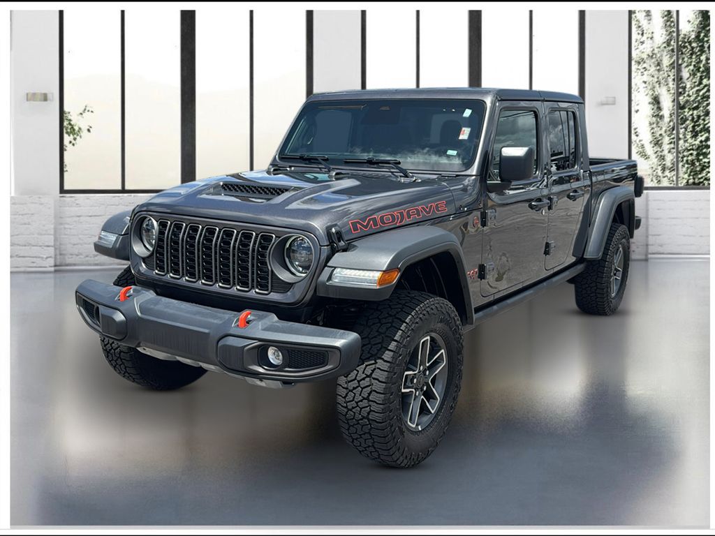 Gray (Granite Crystal Metallic Clearcoat) 2026 Jeep Gladiator Mojave Crew Cab 4WD Pickup Truck Four-Wheel Drive 8-Speed Automatic
