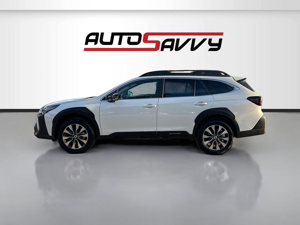 2025 Subaru Outback Limited White at Gullo Toyota