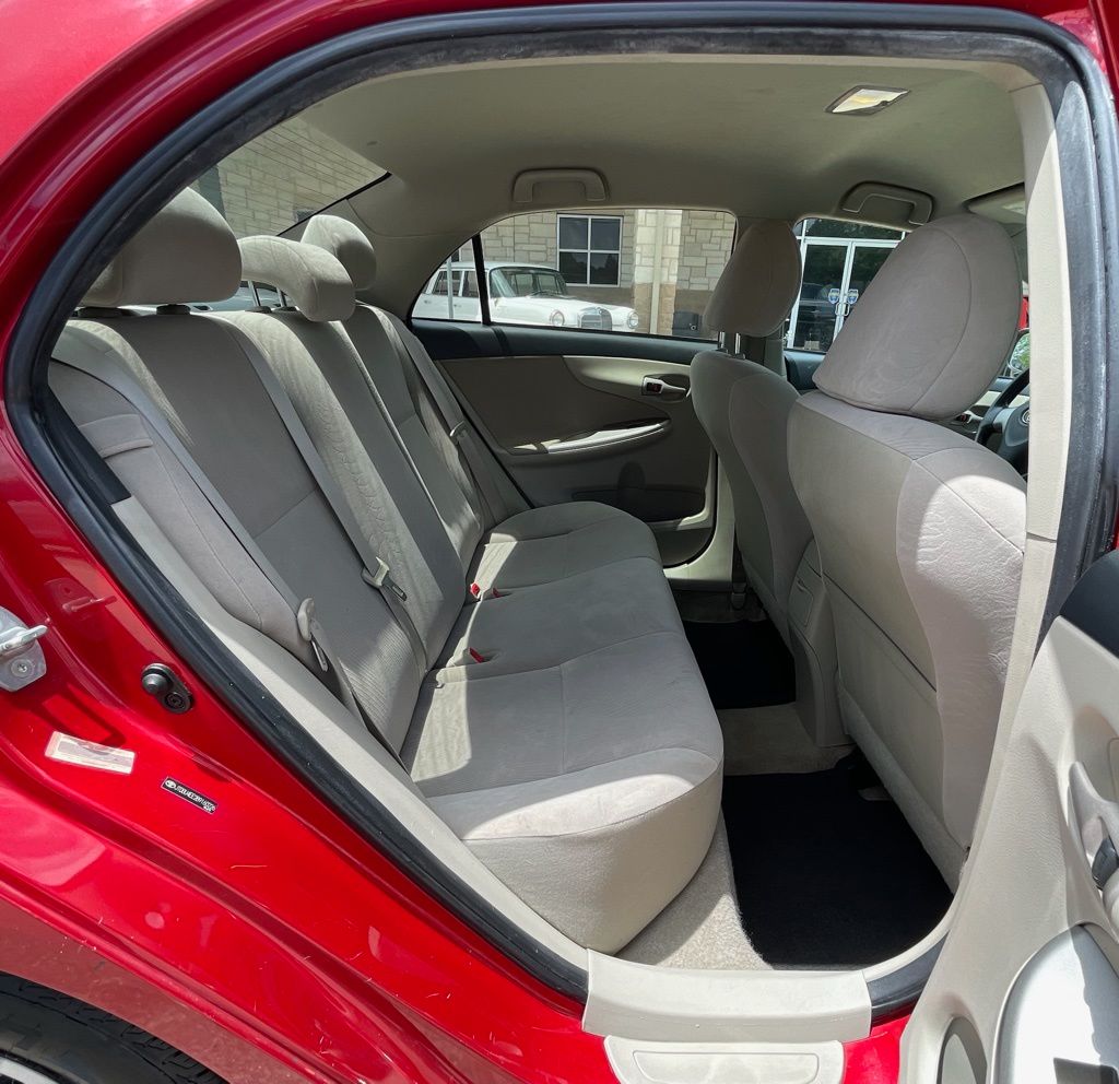 2011 Toyota Corolla LE Red at Emmons Autoplex