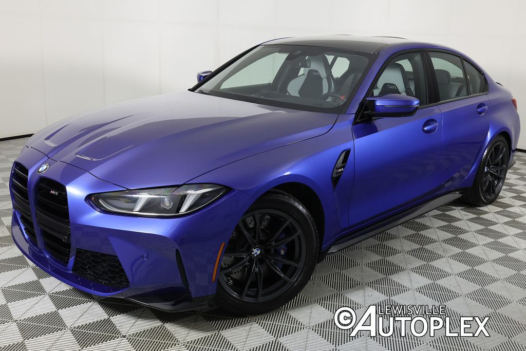 Portimao Blue Metallic 2026 BMW M3 Sedan Rear-Wheel Drive 6-Speed Manual