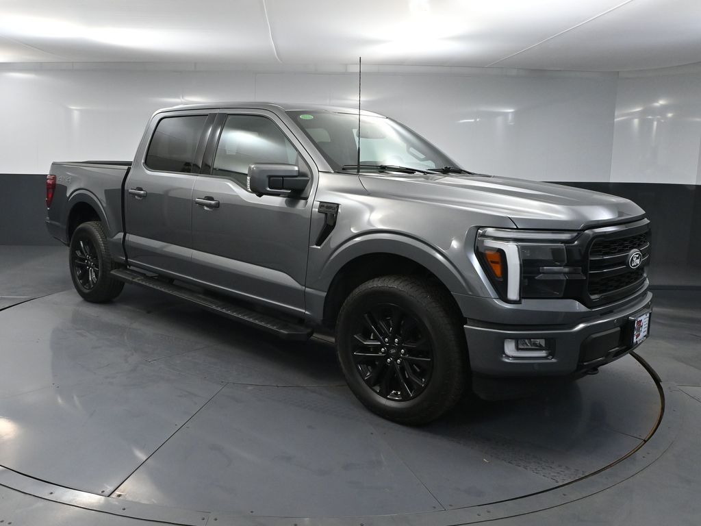 Carbonized Gray Metallic 2024 Ford F-150 Pickup Truck Four-Wheel Drive Automatic