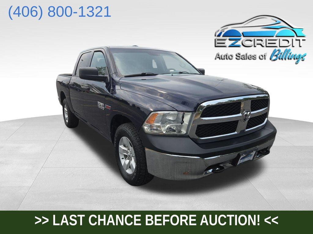 True Blue Pearlcoat 2018 RAM 1500 Pickup Truck Four-Wheel Drive 8-Speed Automatic