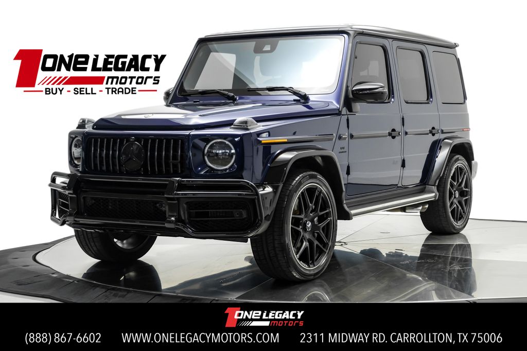 MANUFAKTUR Mystic Blue Metallic 2022 Mercedes-Benz G-Class SUV / Crossover All-Wheel Drive 9-Speed Automatic