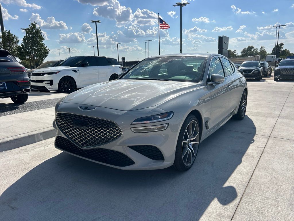 Vatna Gray 2025 Genesis G70 Sedan Rear-Wheel Drive 8-Speed Automatic