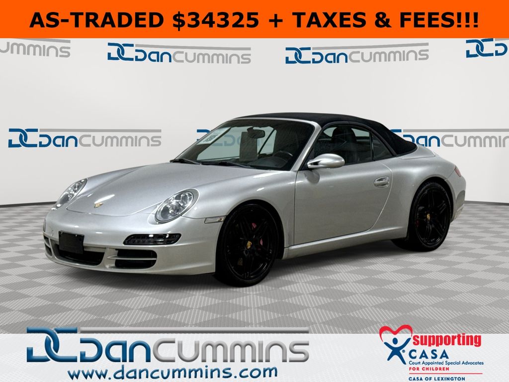 Silver 2006 Porsche 911 Carrera S Cabriolet RWD Convertible Rear-Wheel Drive 5-Speed Automatic