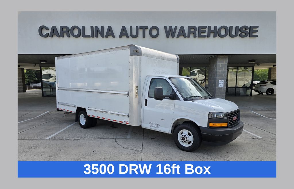Summit White 2021 GMC Savana Chassis Van Rear-Wheel Drive 6-Speed Automatic Overdrive
