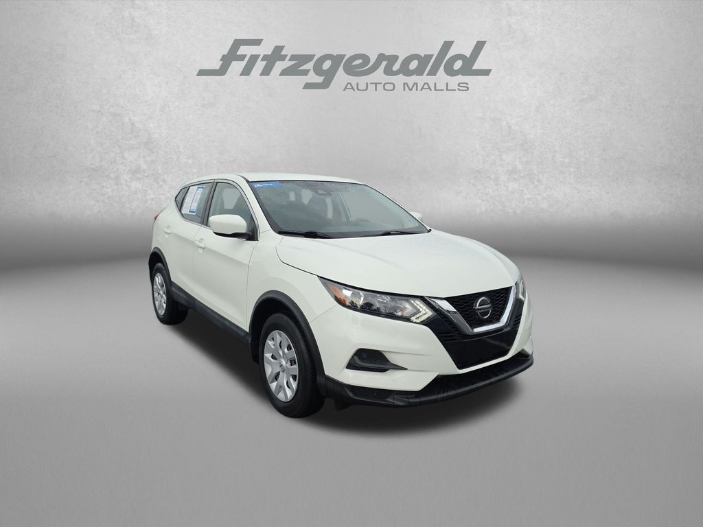 Glacier White 2020 Nissan Rogue Sport SUV / Crossover All-Wheel Drive Continuously Variable Transmission
