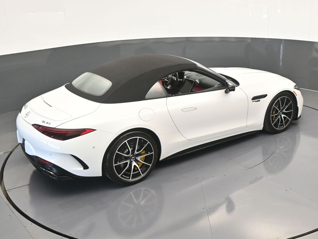 Used 2022 White Mercedes-Benz SL 63 AMG® image 61