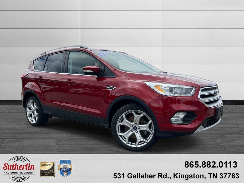 Ruby Red Metallic 2019 Ford Escape SUV / Crossover Front-Wheel Drive 6-Speed Automatic