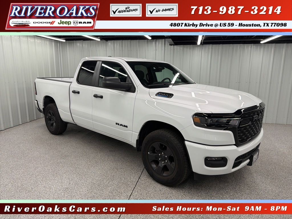 2025 Ram 1500 Tradesman White at Big Star Chrysler Jeep Dodge Ram 