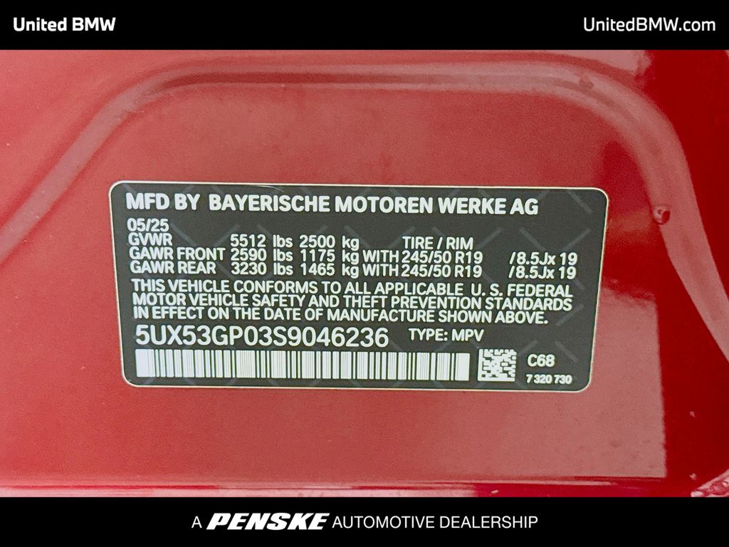 Thumbnail: 2025 BMW X3 - 14