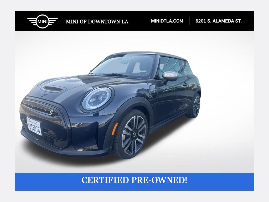 Black Metallic 2024 MINI Cooper Hatchback 1-Speed Automatic