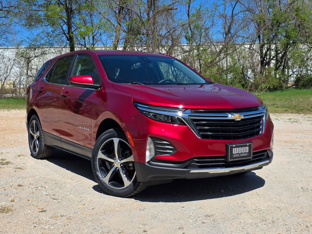 Radiant Red Tintcoat 2023 Chevrolet Equinox LT AWD with 1LT SUV / Crossover Four-Wheel Drive 6-Speed Automatic Overdrive