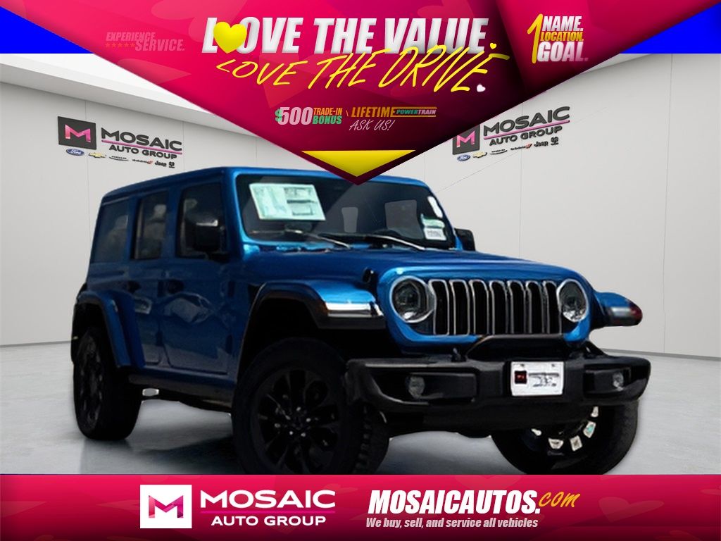 New 2025 Jeep Wrangler Sahara 4xe SUVs