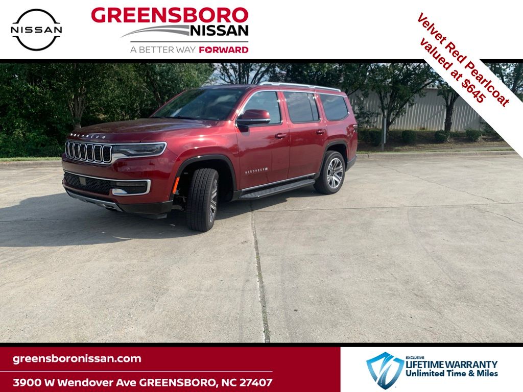 Velvet Red Pearlcoat 2022 Jeep Wagoneer SUV / Crossover 4X2 8-Speed Automatic