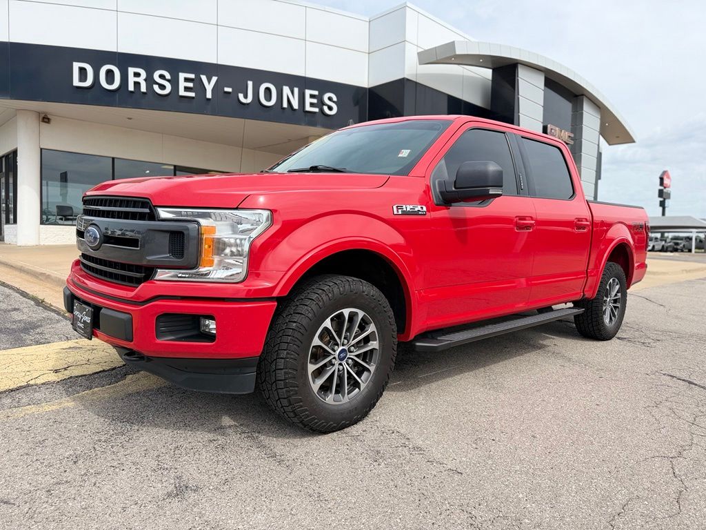 Race Red 2019 Ford F-150 Pickup Truck Four-Wheel Drive Automatic