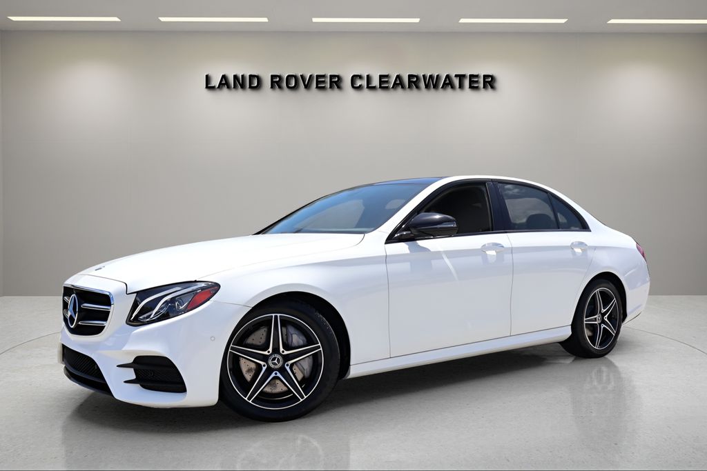 Polar White 2019 Mercedes-Benz E-Class E 300 Sedan RWD Sedan Rear-Wheel Drive 9-Speed Automatic