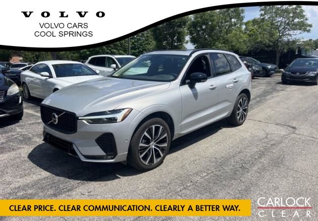 Silver Dawn Metallic 2023 Volvo XC60 SUV / Crossover All-Wheel Drive Automatic