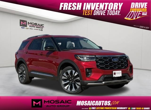 New 2026 Ford Explorer Platinum SUVs