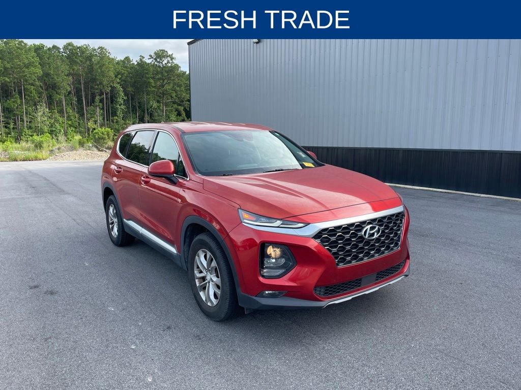 Lava Orange 2020 Hyundai Santa Fe SUV / Crossover Front-Wheel Drive 8-Speed Automatic