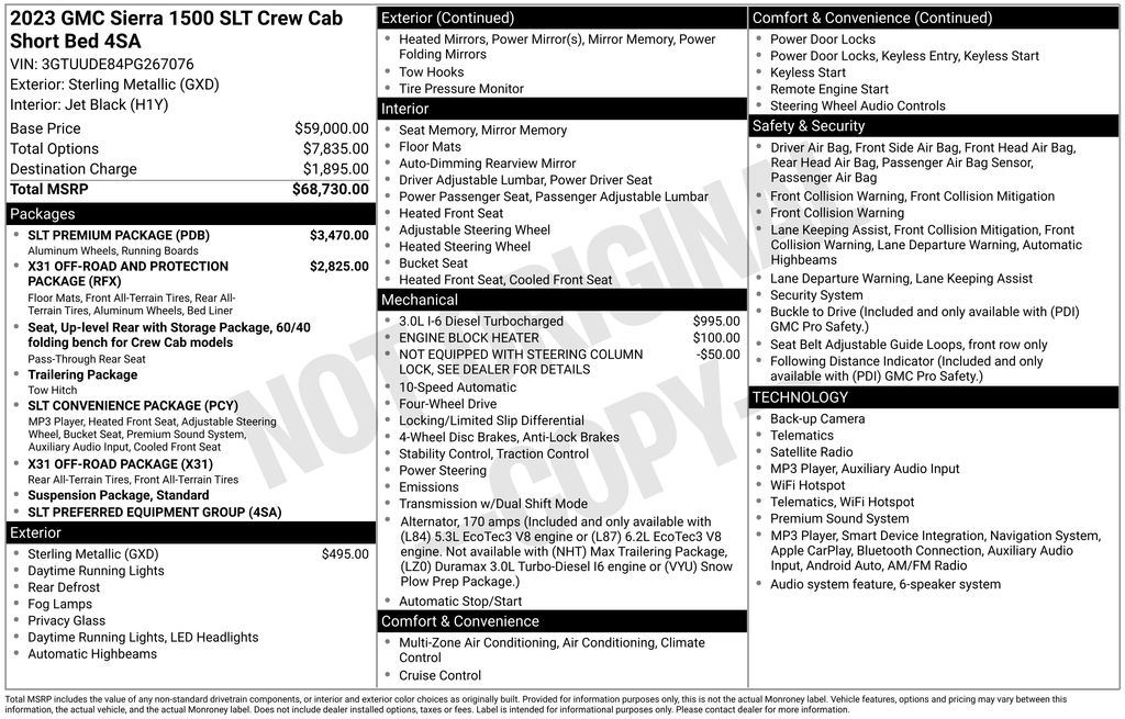 Used 2023 GMC Sierra 1500 Truck
