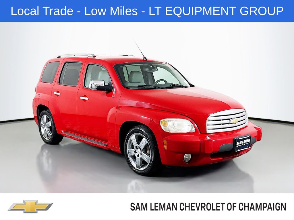 Victory Red Metallic 2011 Chevrolet HHR Wagon Front-Wheel Drive 4-Speed Automatic