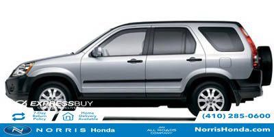 Satin Silver Metallic 2005 Honda CR-V SUV / Crossover All-Wheel Drive 5-Speed Automatic Overdrive
