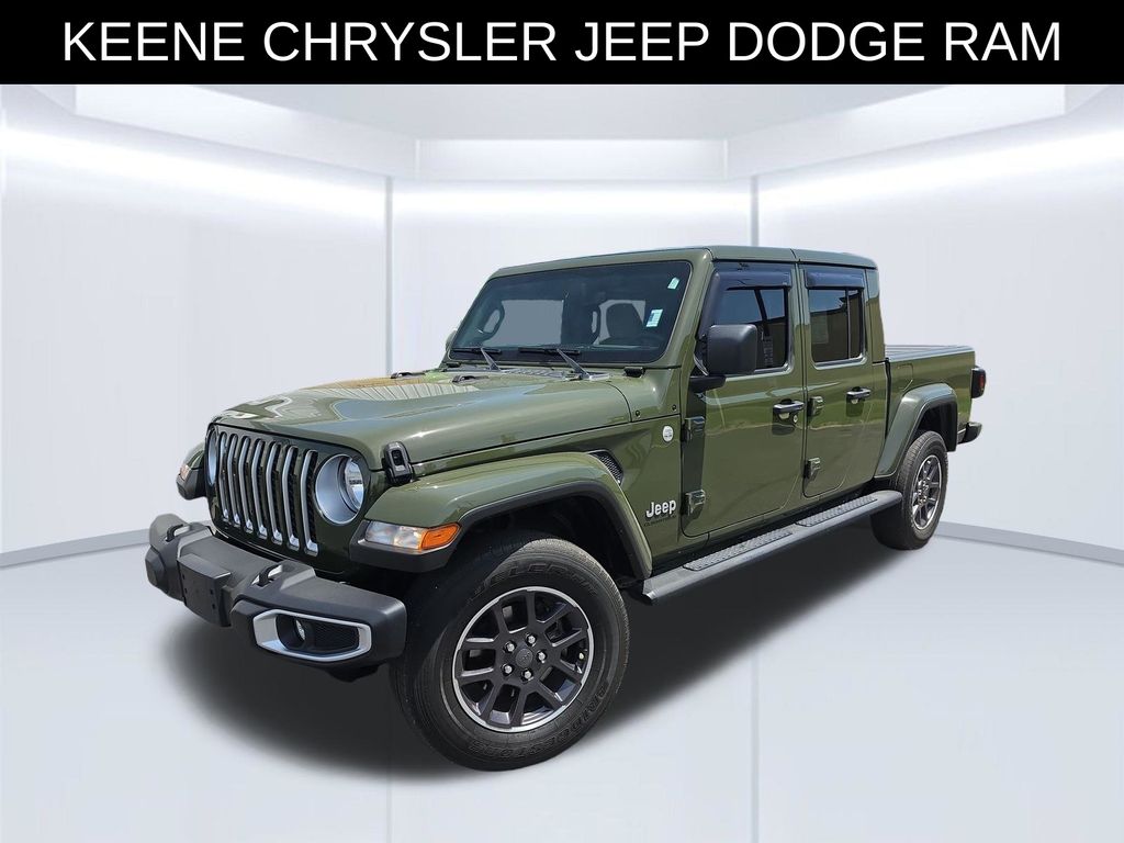 Sarge Green Clearcoat 2023 Jeep Gladiator Pickup Truck Four-Wheel Drive 8-Speed Automatic