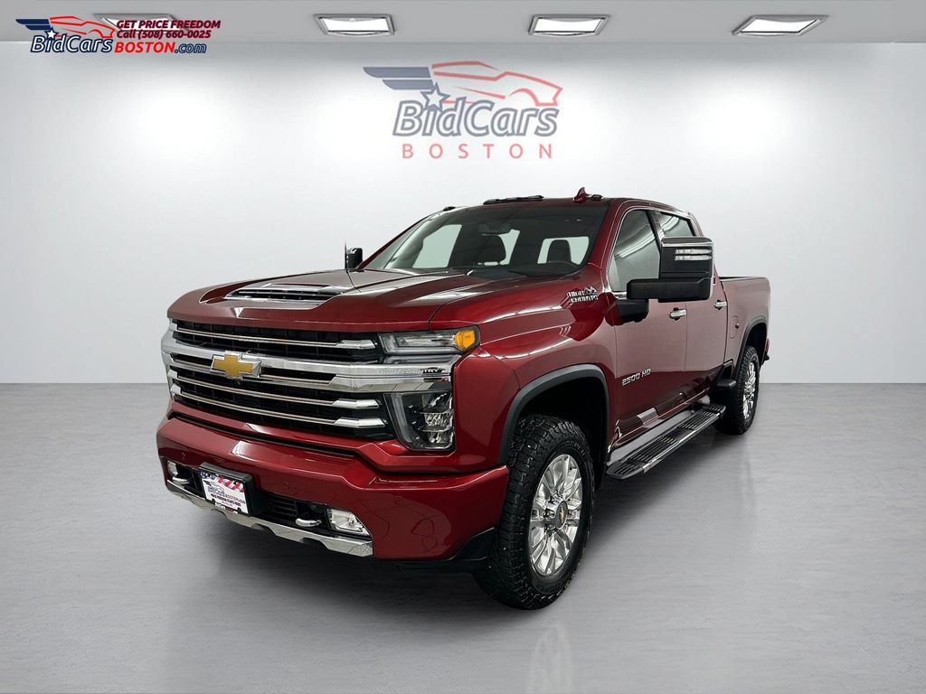 Cherry Red Tintcoat 2021 Chevrolet Silverado 2500HD Pickup Truck Four-Wheel Drive 6-Speed Automatic