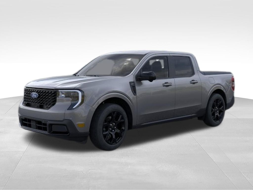 Carbonized Gray Metallic 2026 Ford Maverick Lariat SuperCrew AWD Pickup Truck All-Wheel Drive 8-Speed Automatic