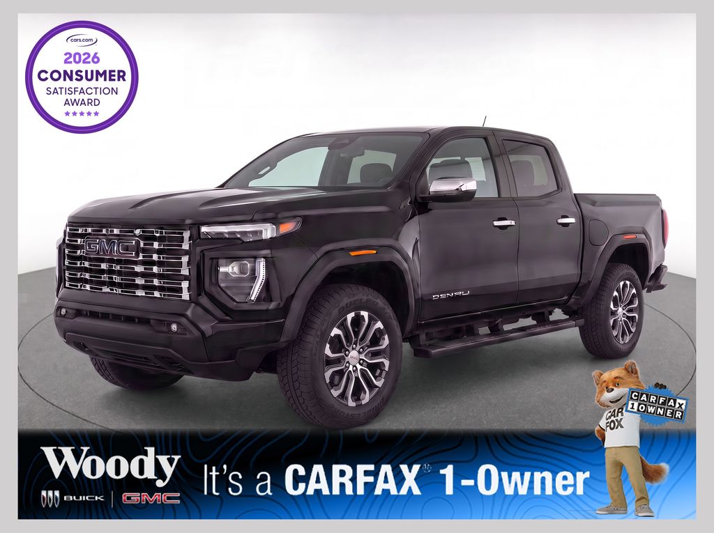 Onyx Black 2026 GMC Canyon Pickup Truck Four-Wheel Drive 8-Speed Automatic