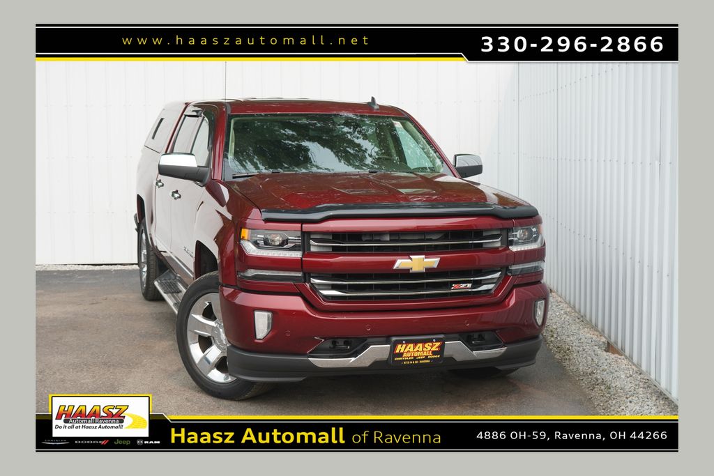 Siren Red Tintcoat 2016 Chevrolet Silverado 1500 Pickup Truck Four-Wheel Drive 8-Speed Automatic Overdrive