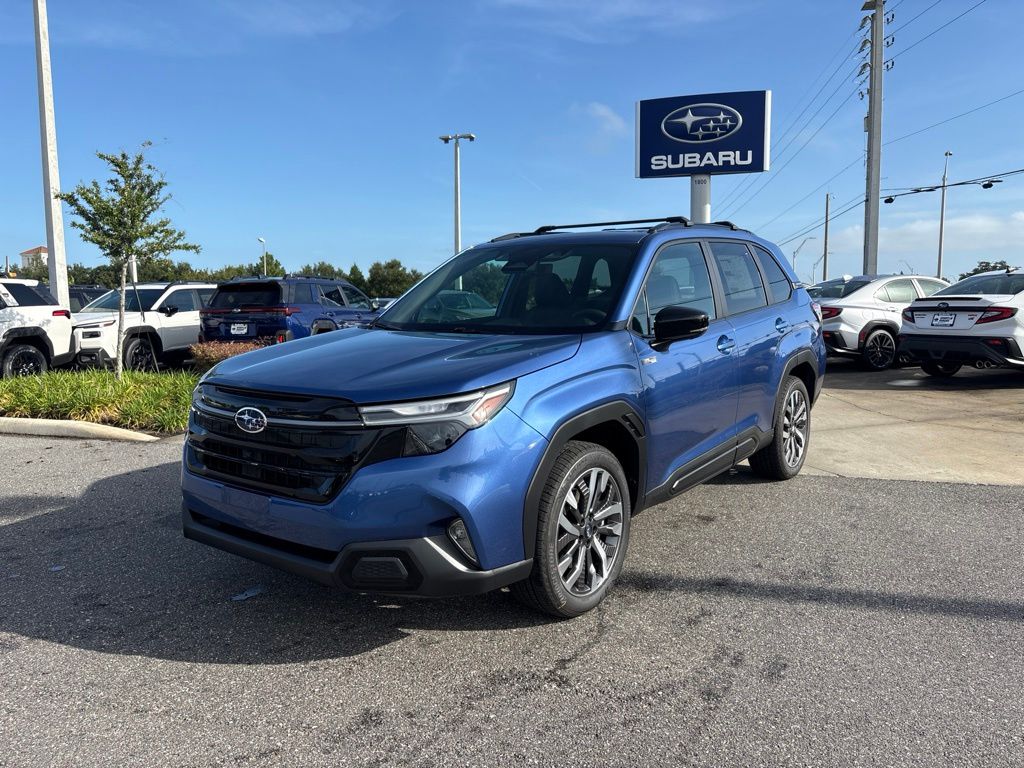 Blue 2026 Subaru Forester Hybrid SUV / Crossover All-Wheel Drive Continuously Variable Transmission