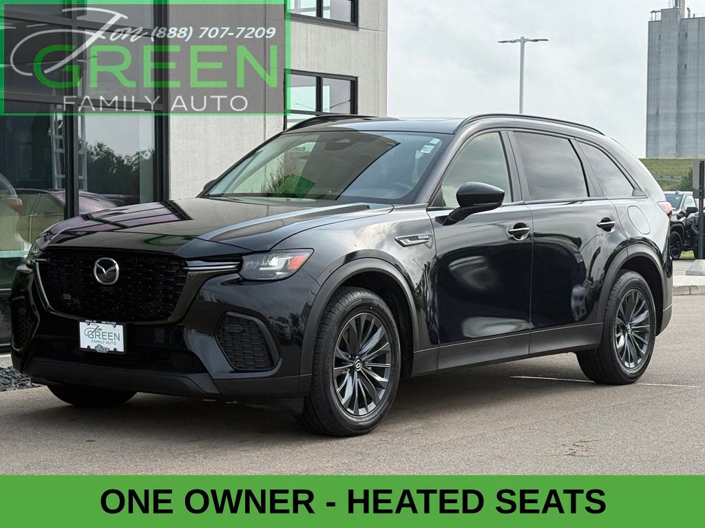 Jet Black Mica 2025 Mazda CX-70 SUV / Crossover All-Wheel Drive 8-Speed Automatic
