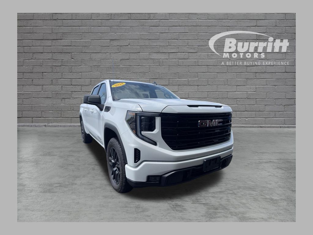 Summit White 2024 GMC Sierra 1500 Pickup Truck Four-Wheel Drive 8-Speed Automatic