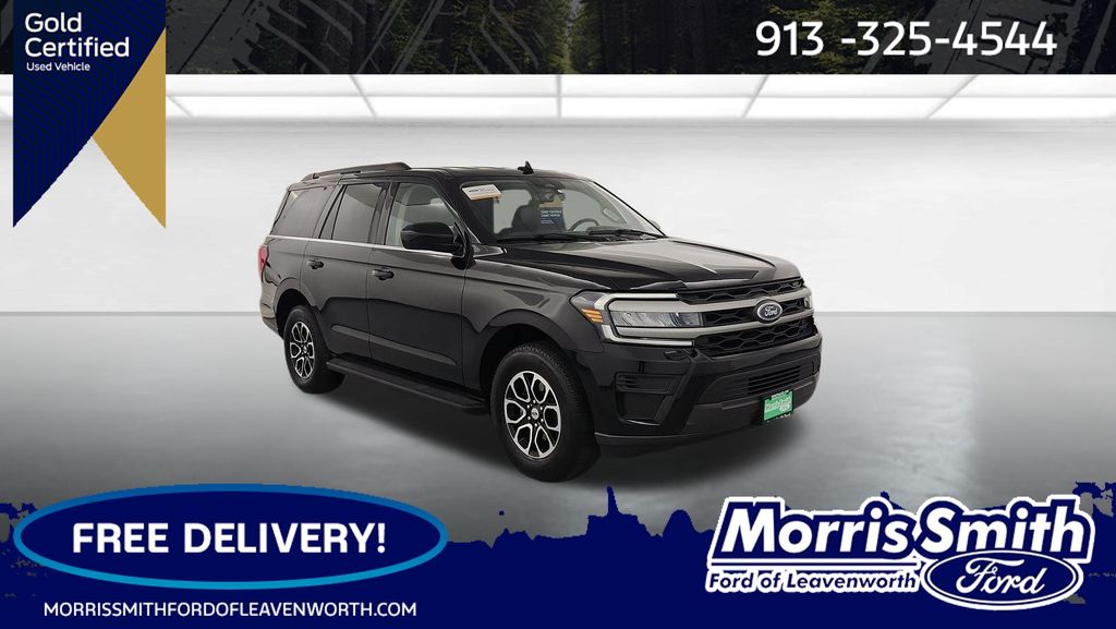 Agate Black Metallic 2024 Ford Expedition XLT 4WD SUV / Crossover Four-Wheel Drive Automatic