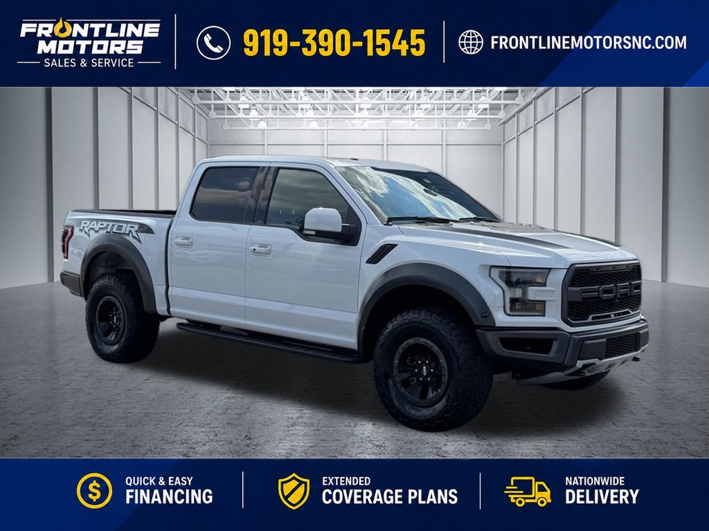 Oxford White 2018 Ford F-150 Pickup Truck Four-Wheel Drive 10-Speed Automatic