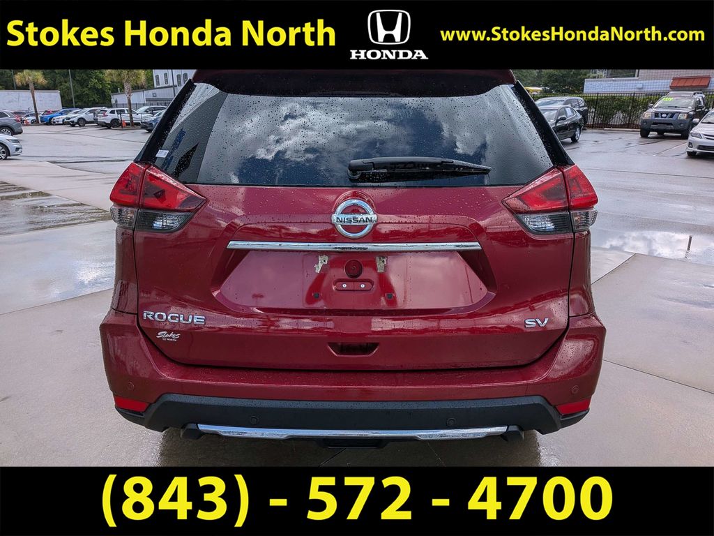 2020 Nissan Rogue SV Red at Mazda of Columbia