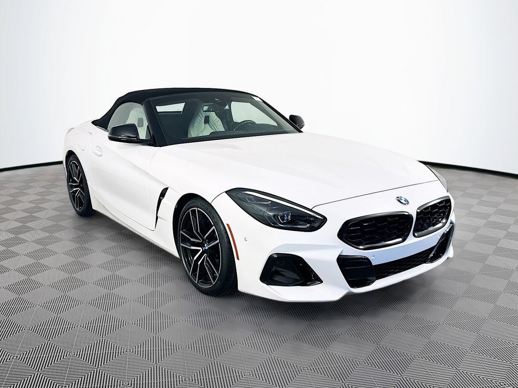 White 2023 BMW Z4 Convertible Rear-Wheel Drive 8-Speed Automatic