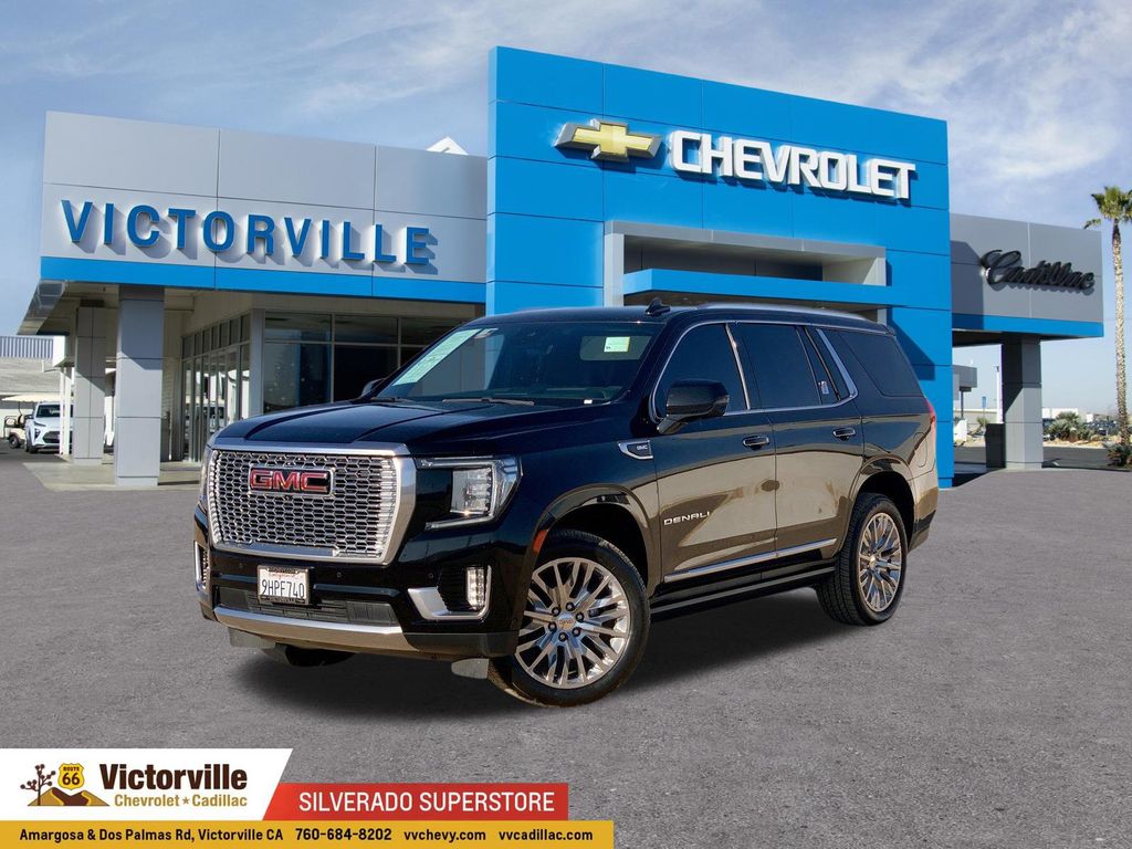 Onyx Black 2023 GMC Yukon Denali 4WD SUV / Crossover Four-Wheel Drive