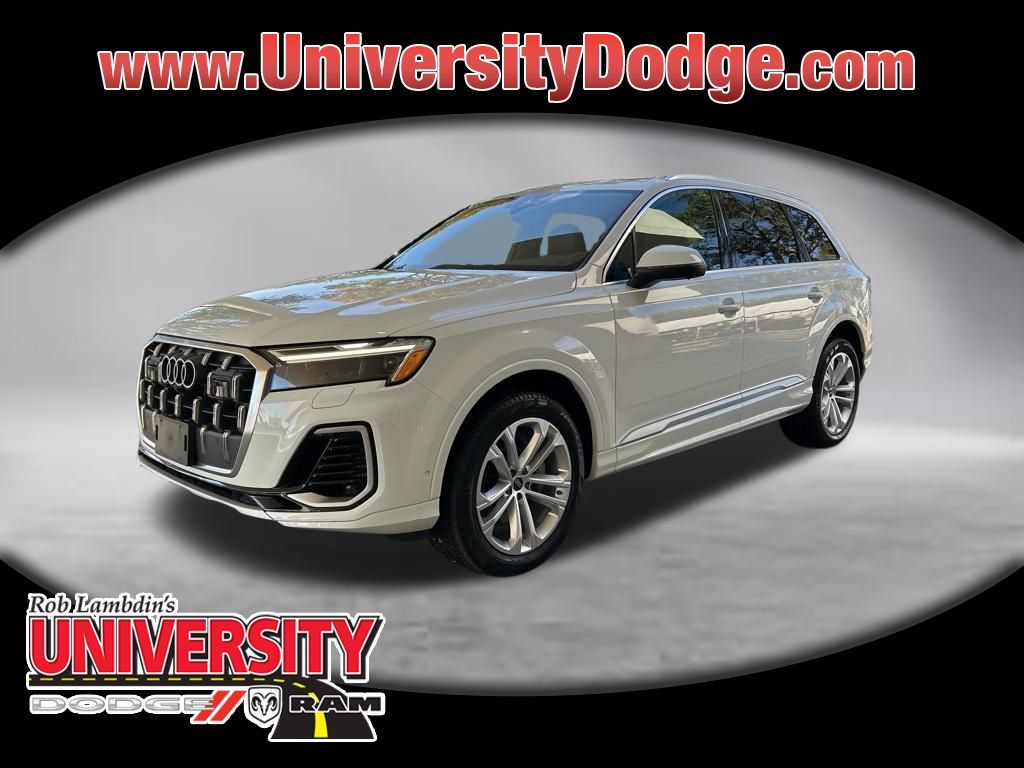Glacier White Metallic 2025 Audi Q7 quattro Premium Plus 55 TFSI SUV / Crossover All-Wheel Drive 8-Speed Automatic