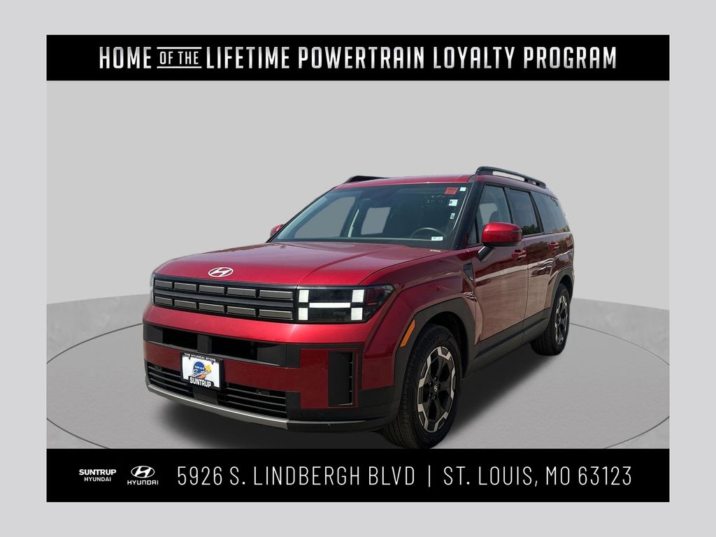 Ultimate Red 2026 Hyundai Santa Fe SUV / Crossover All-Wheel Drive 8-Speed Automatic