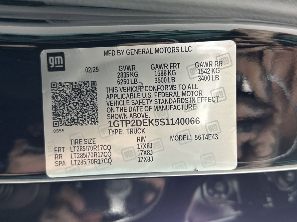 new 2025 GMC Canyon car, priced at $50,465